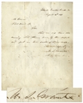Ulysses S. Grant Civil War Dated Autograph Letter Signed -- From August 1861, a Week After His Promotion From Colonel to Brigadier General